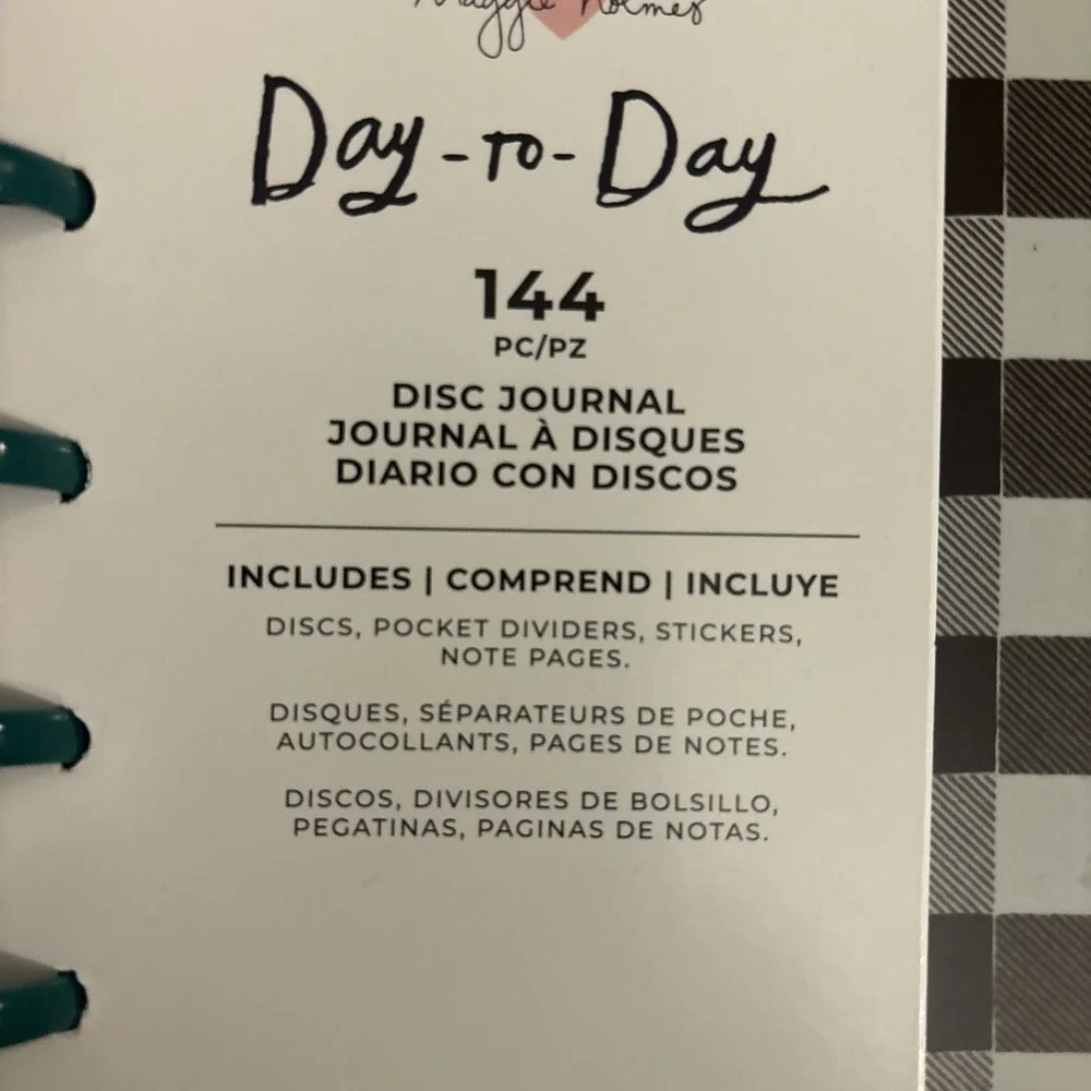 American Crafts Journal 8.5X11 CHECKERBRD, Black & White Checkerboard